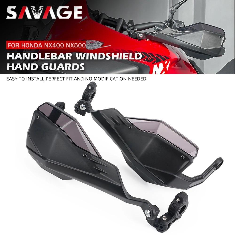eการ์ดแฮนด์ CB500X NX500 ยกสูงสำหรับ Honda NX 500 CB 500X 2019-2025 NX400 พร้อมแผ่นบังลมและตัวป้องกั