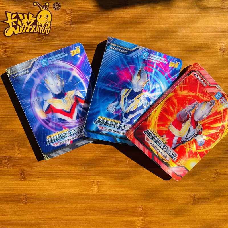 Card Travel Pack Ultraman Card Book 223th Anniversary Gift Box 3D Card Book 4th Anniversary Collecti