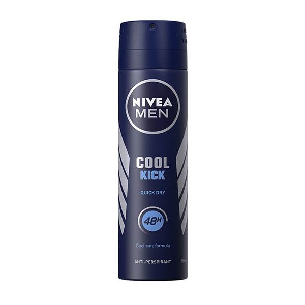 นีเวีย เมนคูลคิกสเปรย์ Nivea Men Cool Kick Spray 50ml.