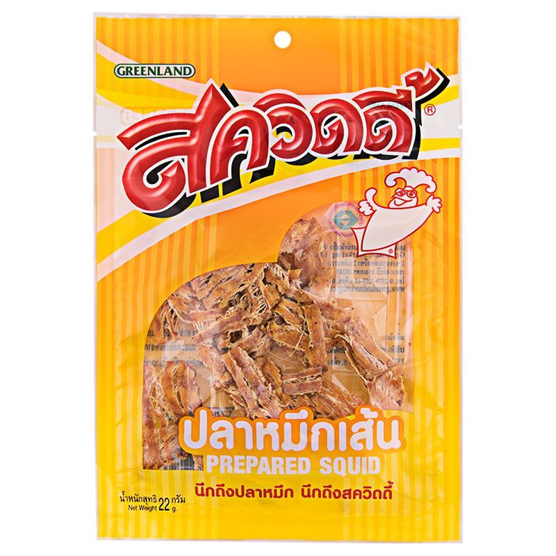 สควิดดี้ ปลาหมึกเส้น Squidy Squid 19g.
