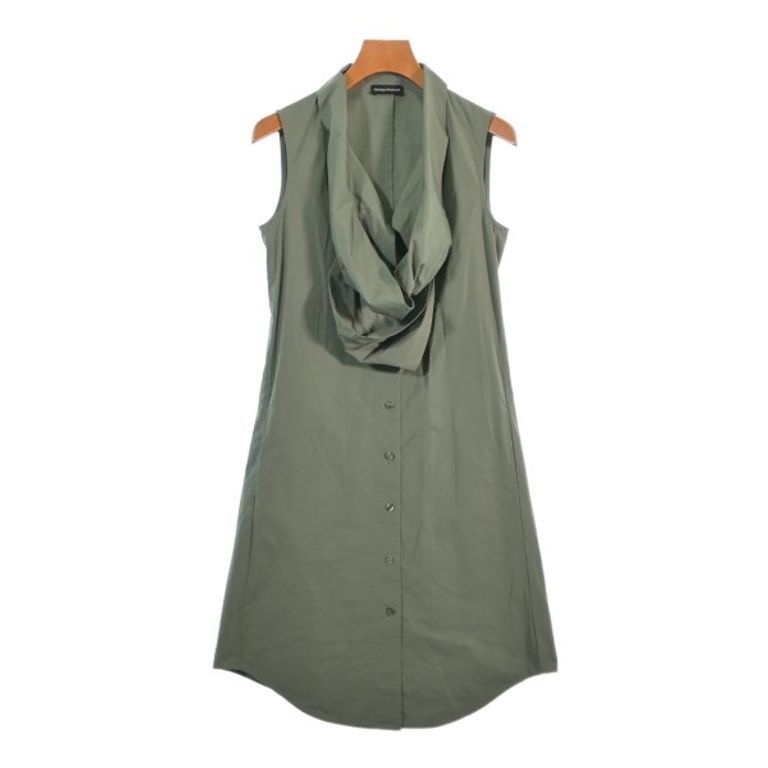 Emporio Armani Dress khaki Women Direct from Japan Secondhand