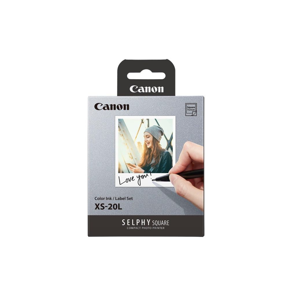 Canon SELPHY SQUARE QX10QX20 หมึกสีฉลากชุด XS- ส่งตรงจากญี่ปุ่น