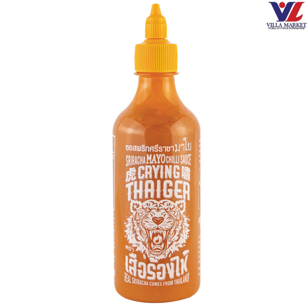Sriracha Mayo Chilli Sauce Cryingthaiger ศรีราชามายองเนส ตราเสือร้องไห้