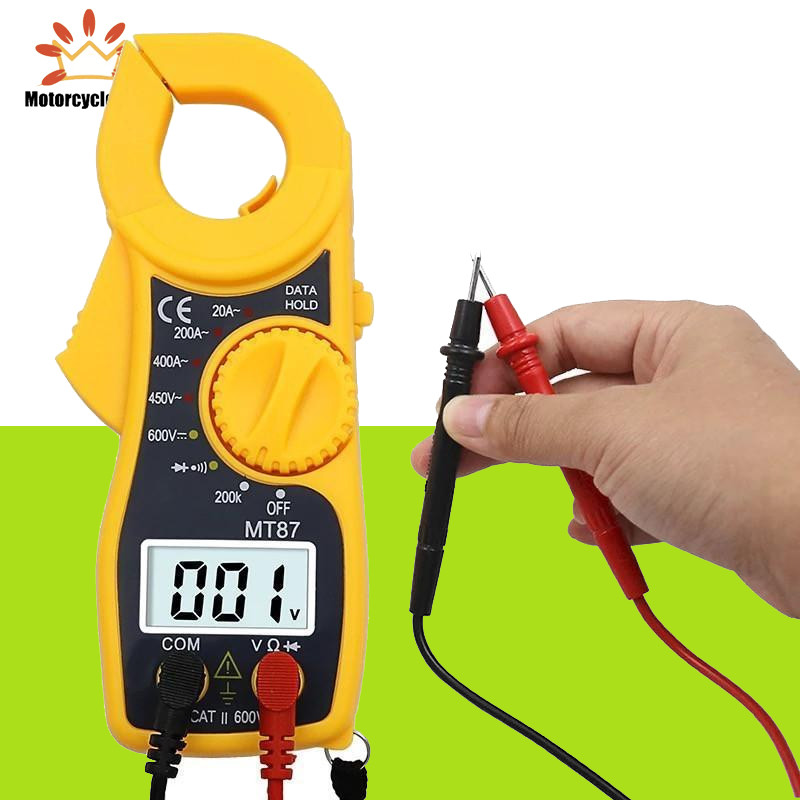 แคลมป์มิเตอร์Digital Clamp Meter 4000 Counts Auto Range Multimeterwith NCV Test AC/DCVoltage วัดคาปาซิเตอร์ได้