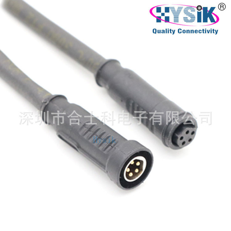 สายต่อ RollerDrive EC5000 แบบ 5 แกน พร้อมขั้วต่ออากาศยานแบบสแนปอิน M8 ที่เชื่อมต่อได้อย่างรวดเร็ว