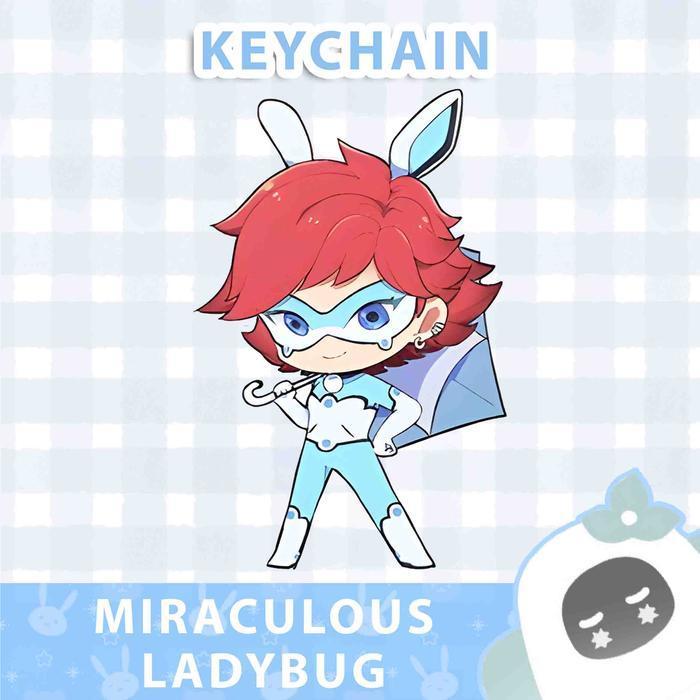 Ganci / Gantungan Kunci Akrilk MIRACULOUS LADYBUG - ร้านตกแต่ง BUNNYX