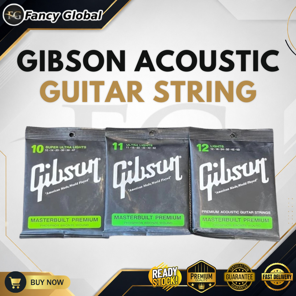 TALI GITAR AKUSTIK GIBSON – PHOSPHOR BRONZE