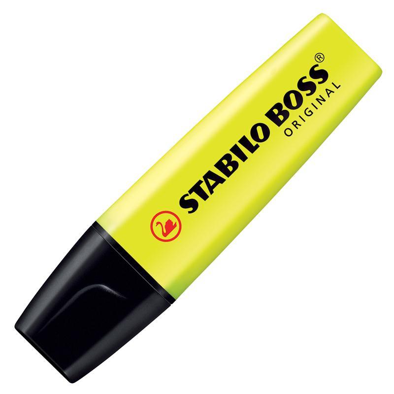 STABILO BOSS ปากกาเน้นข้อความ สีเหลือง รูปที่ 2