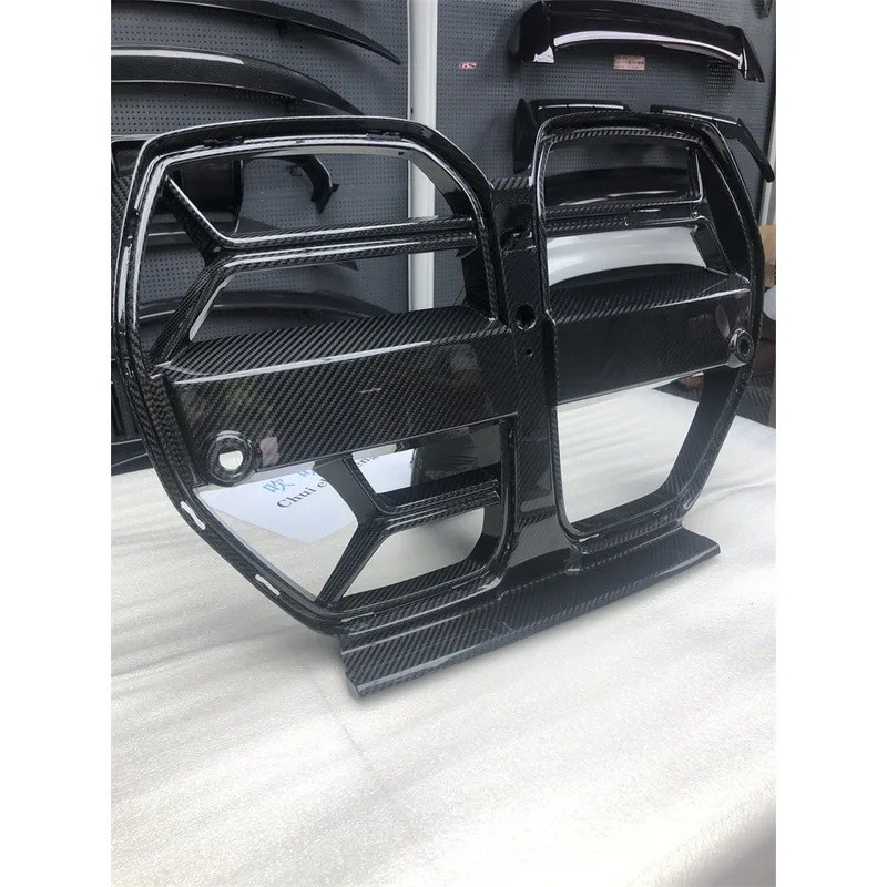 2021-2024 สําหรับ BMW M3/M4 G80/G82/G83 Racing Grills CSL แห้งคาร์บอน Fibre Centre Grille รถชุด