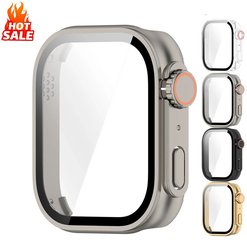 สมาร์ทวอท์ช Hard Shell สําหรับ Redmi Watch 6 PC เคสกันกระแทก + กระจกนิรภัยป้องกันหน้าจอสําหรับ Redmi Watch6 ฝาครอบป้องกัน