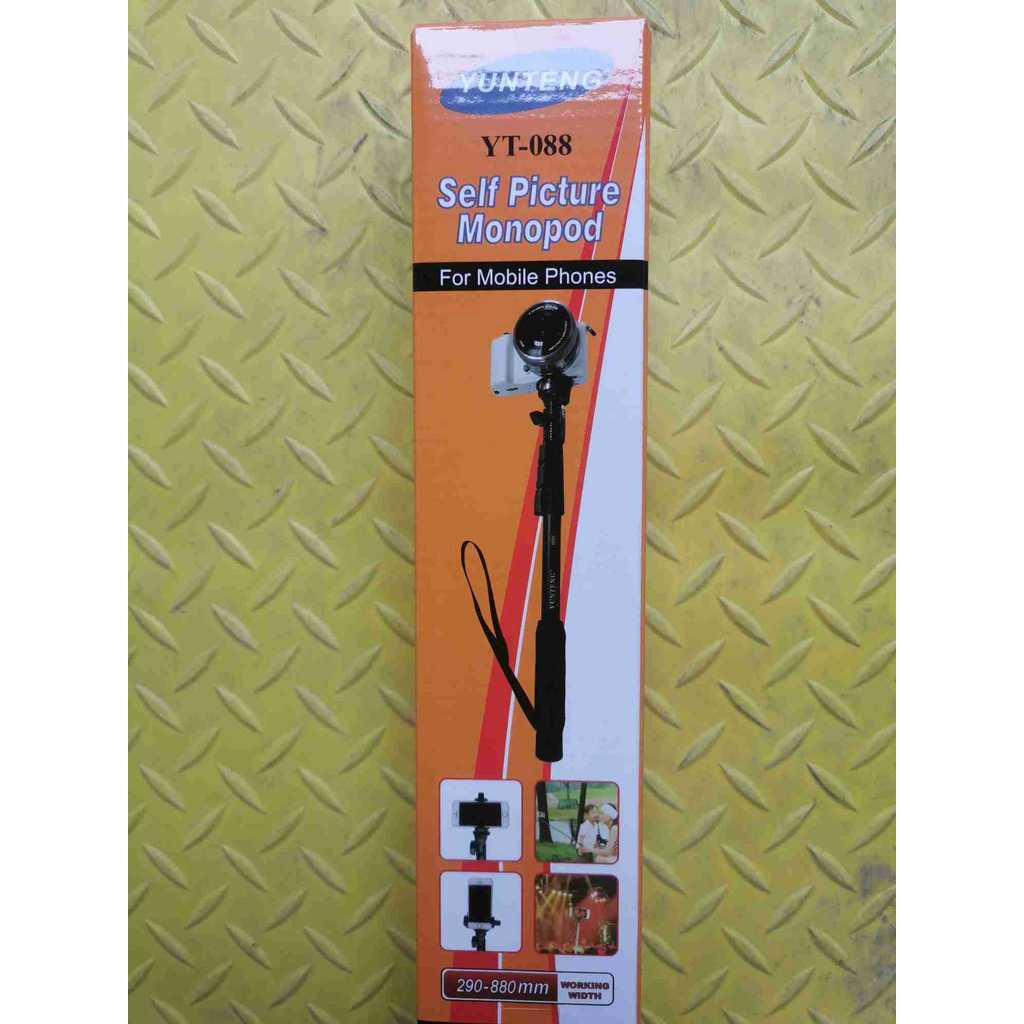 Z Yunteng YT-088 ขาตั้งกล้องโทรศัพท์มือถือ Live Selfie Stick 088 Stabilizer Extension ขาตั้ง 2026.7.