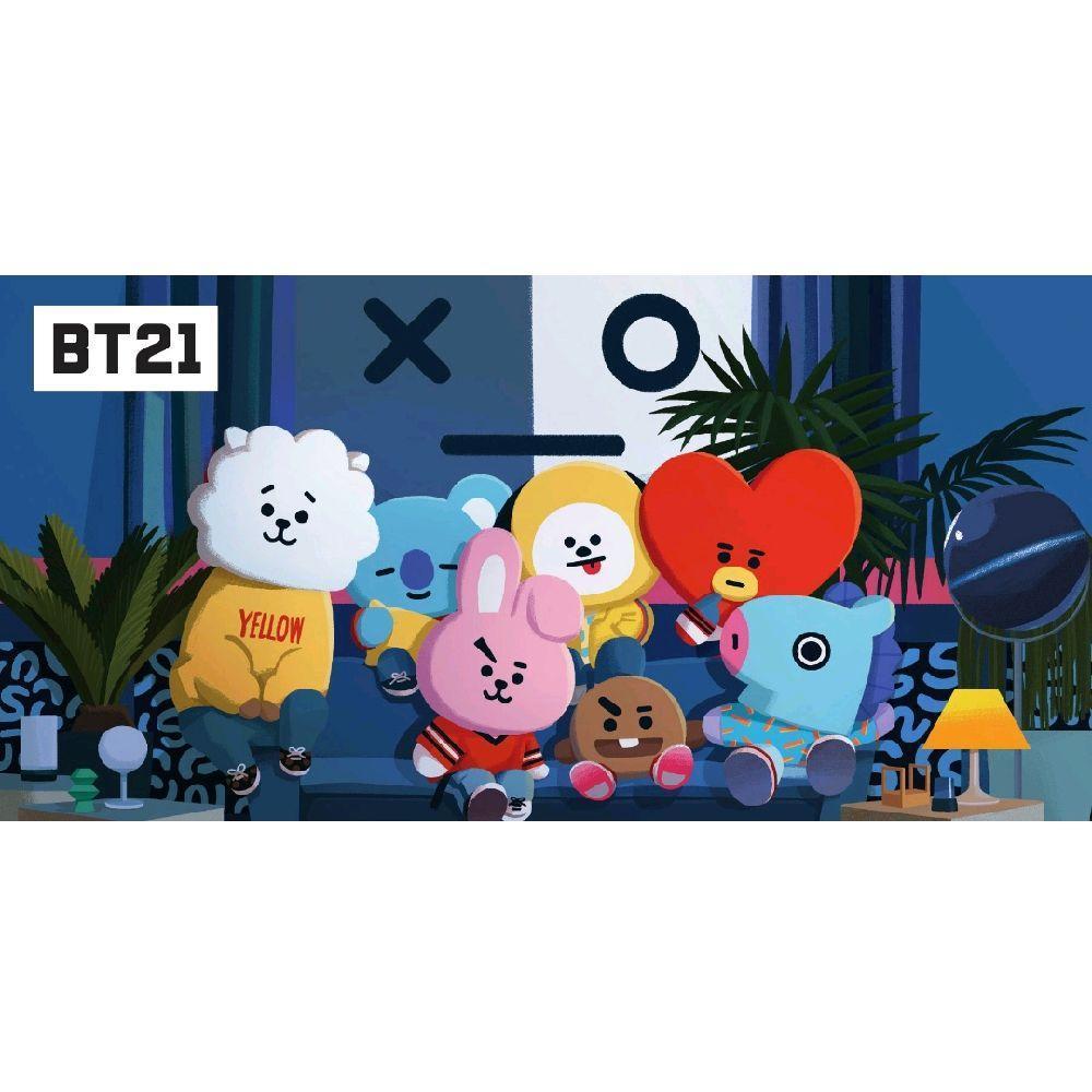 สติ๊กเกอร์ BTS BT21 ขนาด 20x30ซม. - ดีไซน์ตัวละครสุดน่ารัก น่าดึงดูดใจ สําหรับตกแต่ง