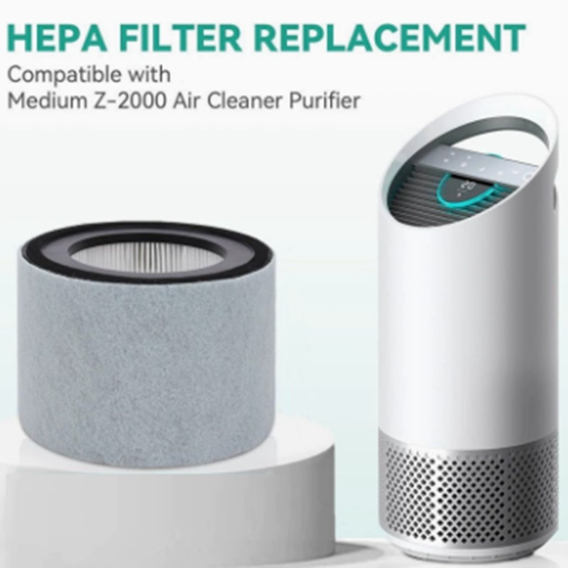 แผ่นกรอง HEPA ถ่านกัมมันต์สําหรับ Z2000 สําหรับเครื่องฟอกอากาศขนาดกลาง Z-2000, Z2000,