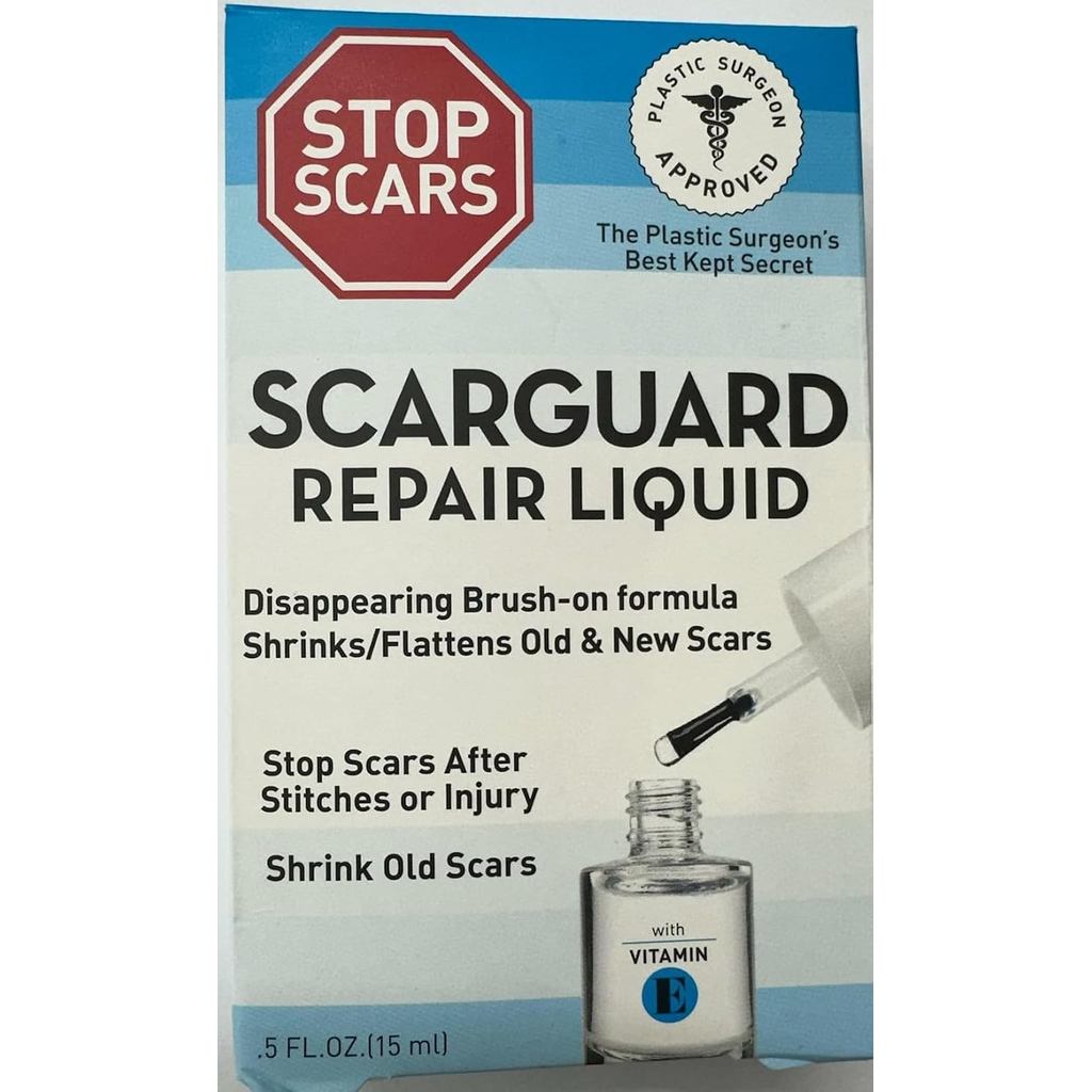 Scarguard MD Liquid, SG5 Technology Scar Treatment - 0.5 oz, Pack of 3 - บรรจุภัณฑ์ may vary 8RR0
