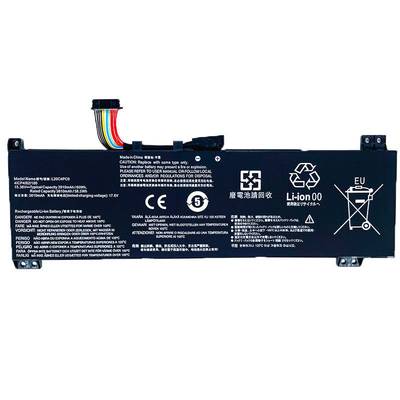 L20M4PC0 สำหรับแบตเตอรี่ Lenovo Legion 5 15ACH6H L20C4PC0 L20D4PC0