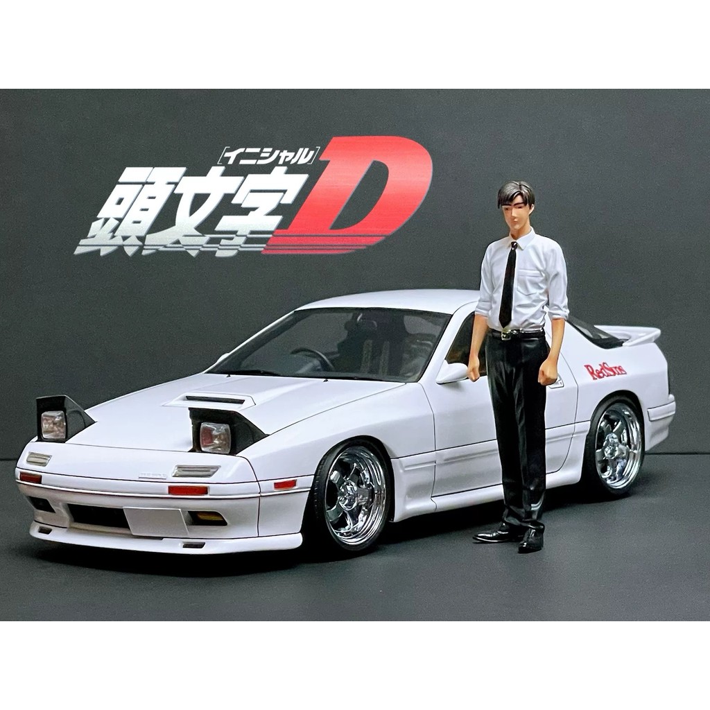 [ออกพิมพ์] 1/18 Initial D IG Mazda RX7 FC3S Initial D (หากคุณมีคําถามใด ๆ ติดต่อฝ่ายบริการลูกค้าออนไ