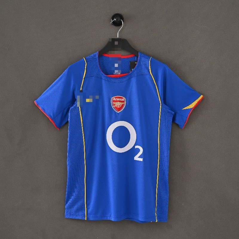 Retro 04-05 Arsenal away เสื้อฟุตบอลแขนสั้น