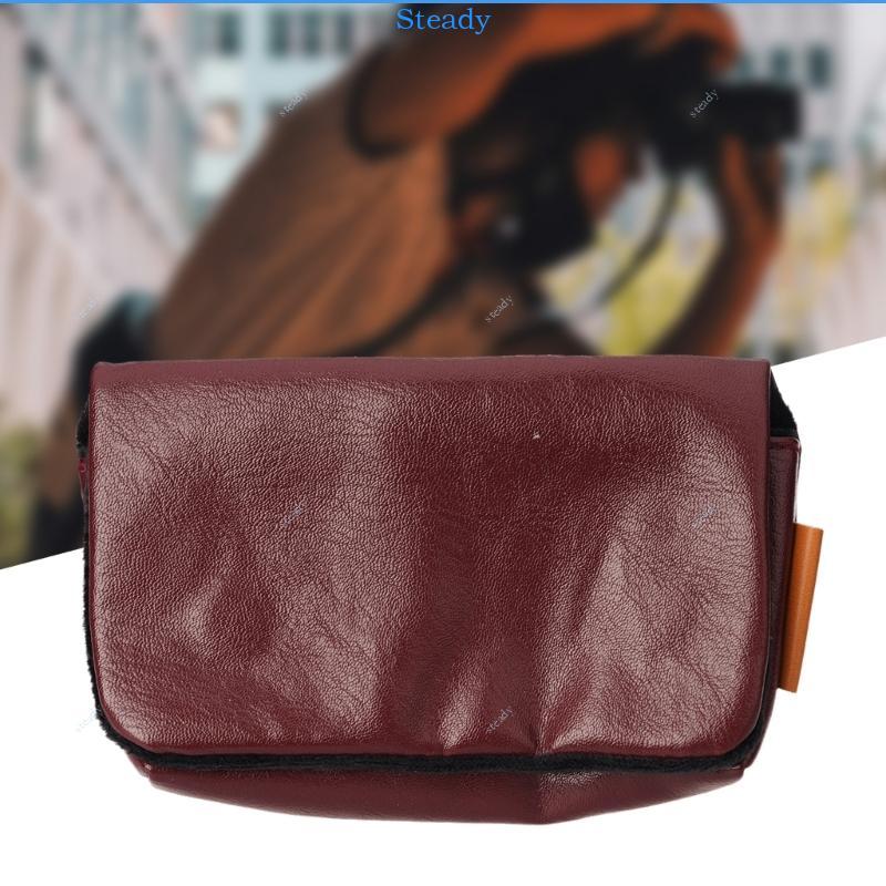Steady Digital Camera Bag เคสหนัง PU กันน้ําสําหรับ RX100 G9X LX Series Functional