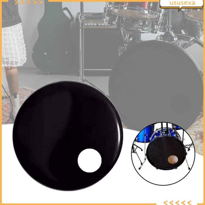 [Ususexa] Bass Drum Resonant Head Drum Repair Parts Smooth Bass Drum Resonance Skin