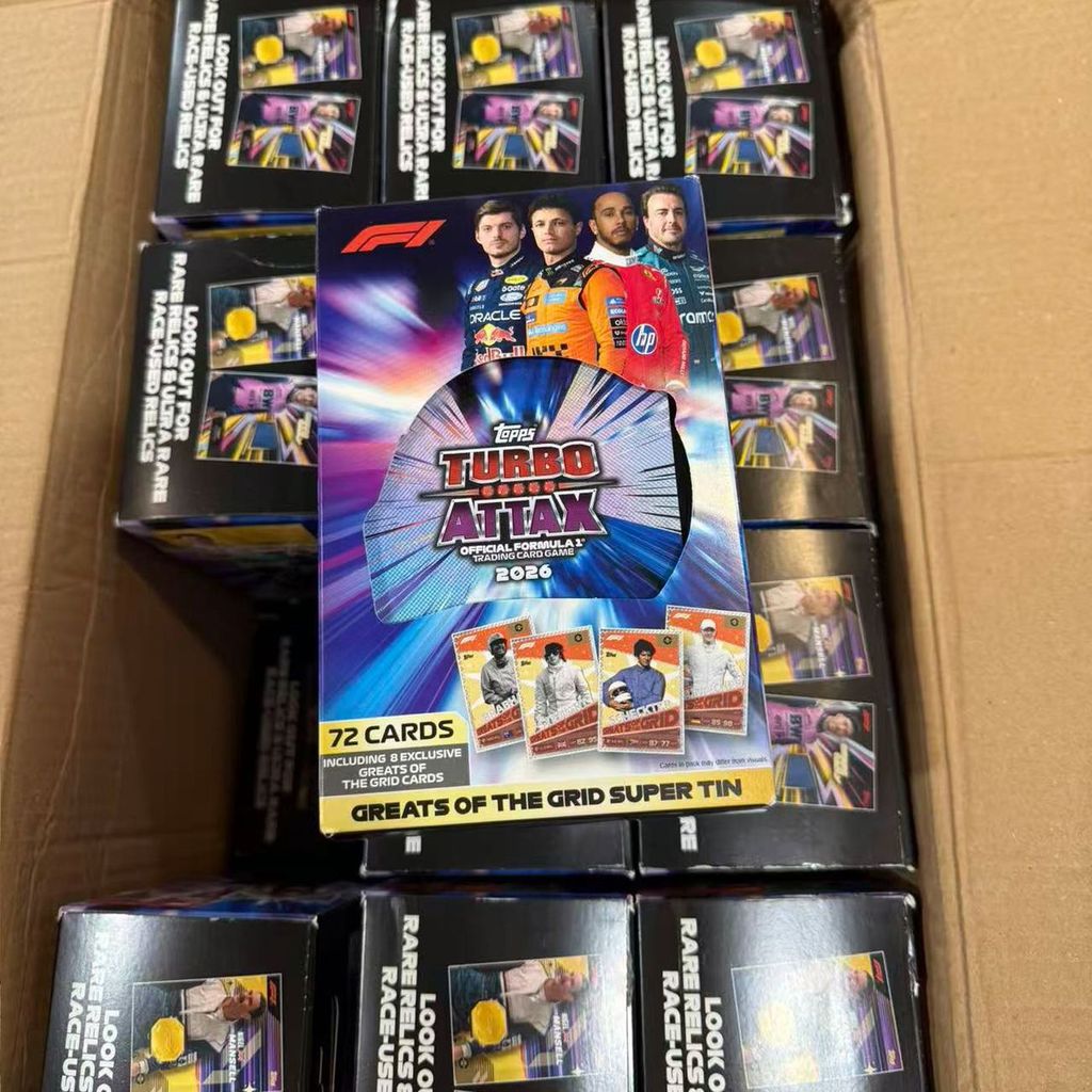 Qun2026 F1 Racer Card Collection Card Mystery Box Gift สินค้าอนิเมะ