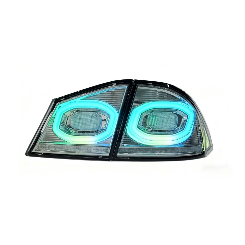 8T8S Original สไตล์ใหม่ RGB ไฟท้ายไฟท้ายไฟรถ Led สําหรับ Honda สําหรับ Civic 2005-2012 FD2 RGB ท้าย