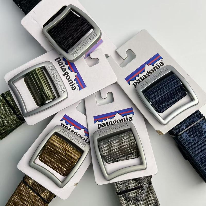 Patagonia patagonia patagonia โรงงานเดิมคุณภาพเข็มขัดจมูกกลางแจ้งผ้าใบเข็มขัดถัก L