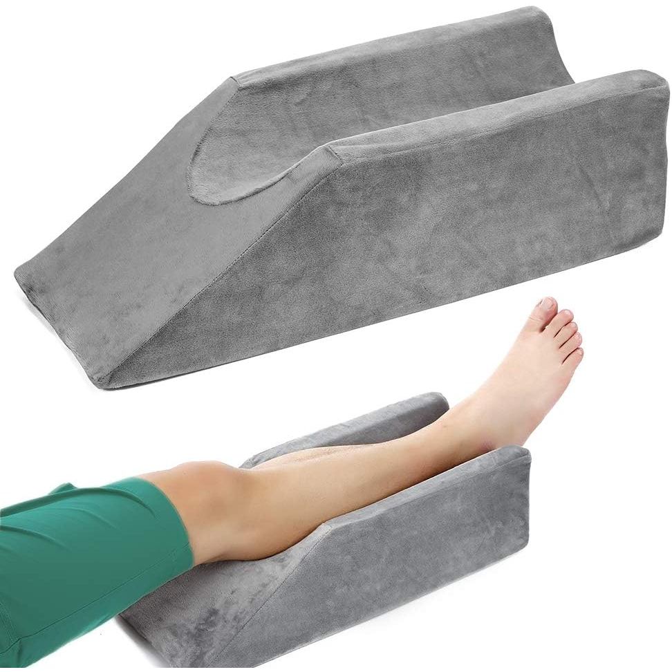 Zelen Elevation หมอนเตียง Wedge สําหรับขา Sleeping Foam Wedge หมอนสูง Ortho Cushion Riser เข่าข้อเท้