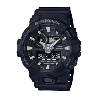 CASIO นาฬิกาข้อมือผู้ชาย G-SHOCK YOUTH รุ่น GA-700-1BDR วัสดุเรซิ่น สีดำ