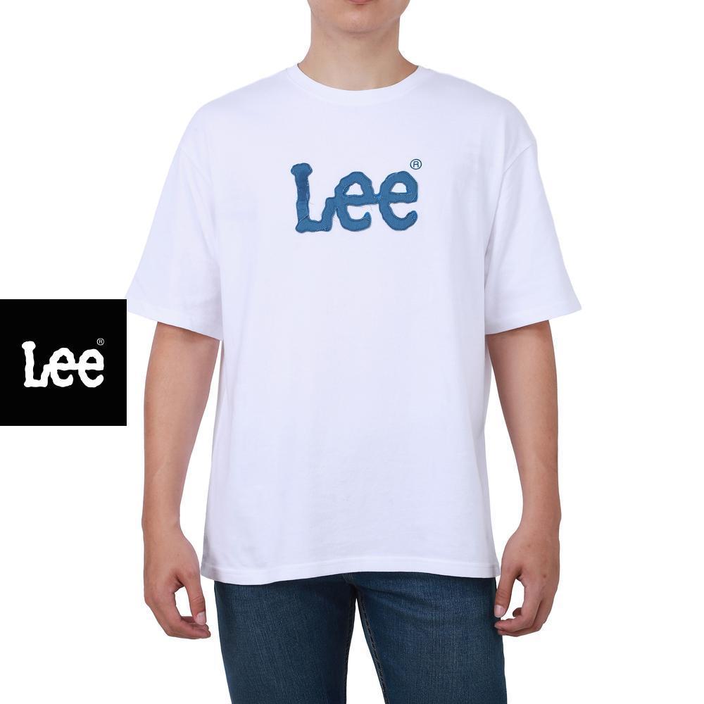 LEE เสื้อยืดแขนสั้นผู้ชาย รุ่น LE FC25MTSSC13 สีขาว