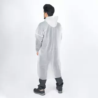 Decathlon Fishing Poncho 100 เสื้อปอนโชสำหรับใส่ตกปลา รุ่น 100 - White