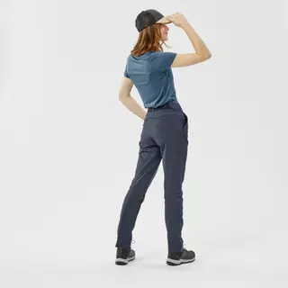 Decathlon Women’S Mountain Walking Short-Sleeved T-Shirt เสื้อยืดแขนสั้นผู้หญิงใส่เดินป่า รุ่น Mh100 - Grey