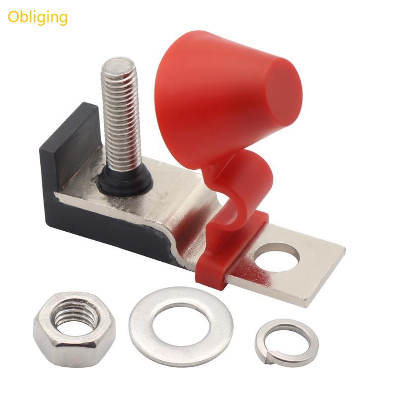 Obliging Terminal Fuse Block 300A 58V-DC Max Single Stud 5 16 M8