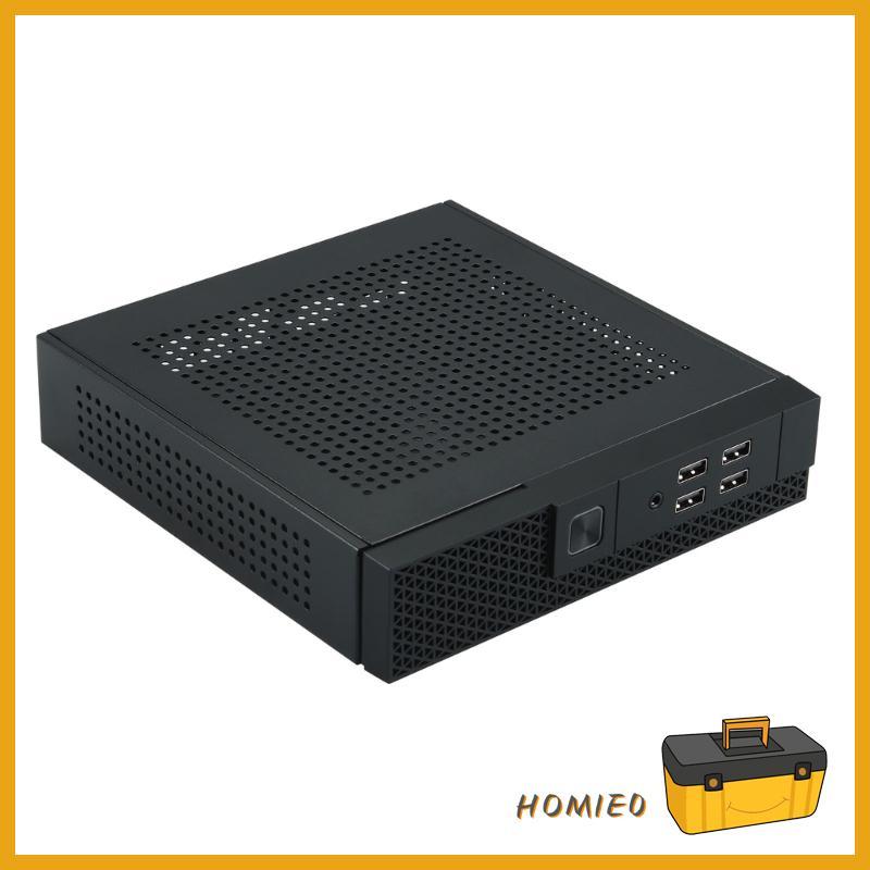 HOMIE0 TX07 Mini ITX HTPC คอมพิวเตอร์เดสก์ท็อปแชสซี HTPC กรอบกระจายความร้อน MINI HTPC สําหรับ Home V