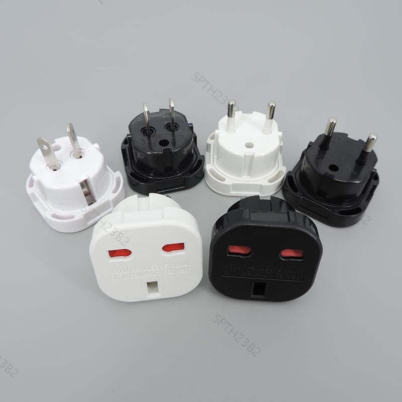 UK To EU US AU เกาหลียุโรป Universal Travel Wall Charger 10A ปลั๊ก Converter ปลั๊กผนังซ็อกเก็ต TH23B