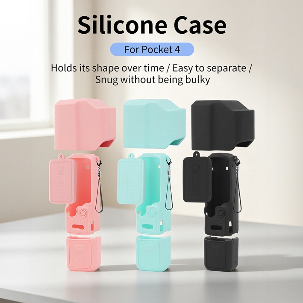 For DJI OSMO Pocket 4Pro, ฝาครอบป้องกันการตกกระแทกและรอยขีดข่วน, ฝาครอบเลนส์, ฝาครอบหน้าจอกระเป๋า 4P