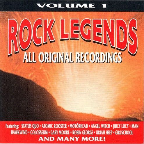 (มือสอง) ต่างๆ - Rock Legends 1 CD New Wave, Hard Rock, Heavy Metal