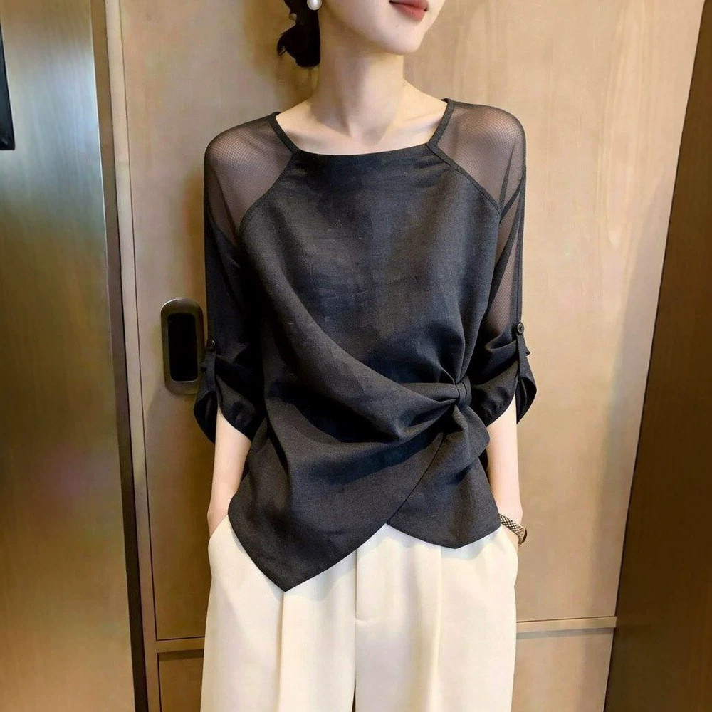 ปีนี้ Kochi Petty Boruieoisie Top 0 โอกาสสําคัญเสื้อผ้าเสื้อเชิ้ตที่สวยงาม