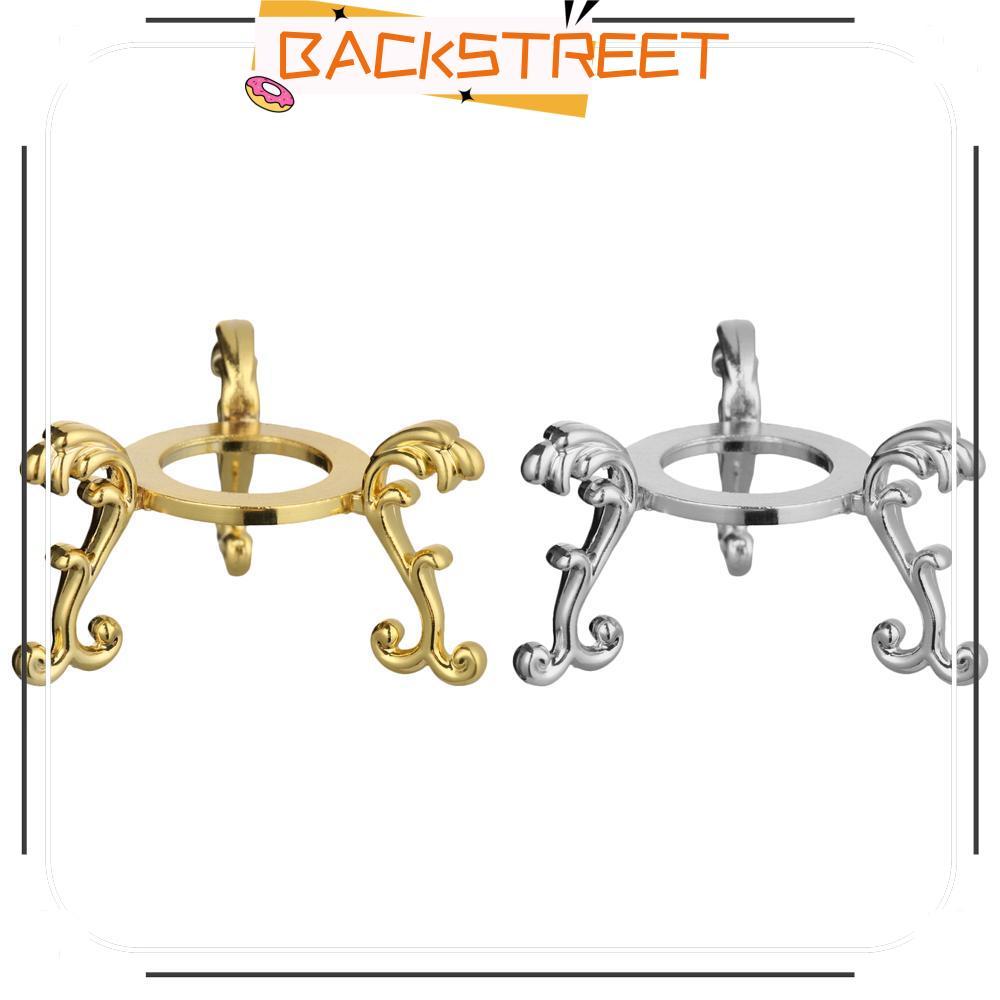 BACKSTAGEScreET Sphere Stone Support Figurine Home Decor การถ่ายภาพ Props Display Stand