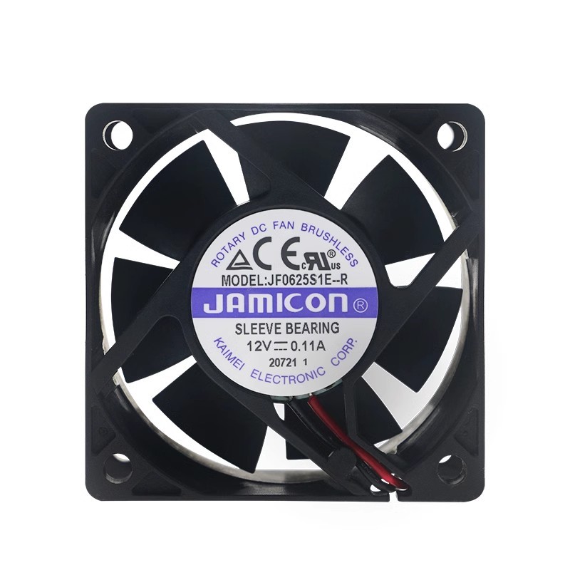 Original JAMICON/Camry JF0625S2H 24V 0.17 6 ซม.6025 2 สายพัดลมระบายความร้อน