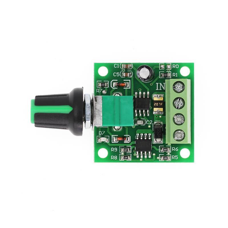 Thankswin 1.8V 3V 5V 6V 12V 2A DC มอเตอร์ควบคุมความเร็ว PWM Variable Regulator สวิทช์ 1803BK th