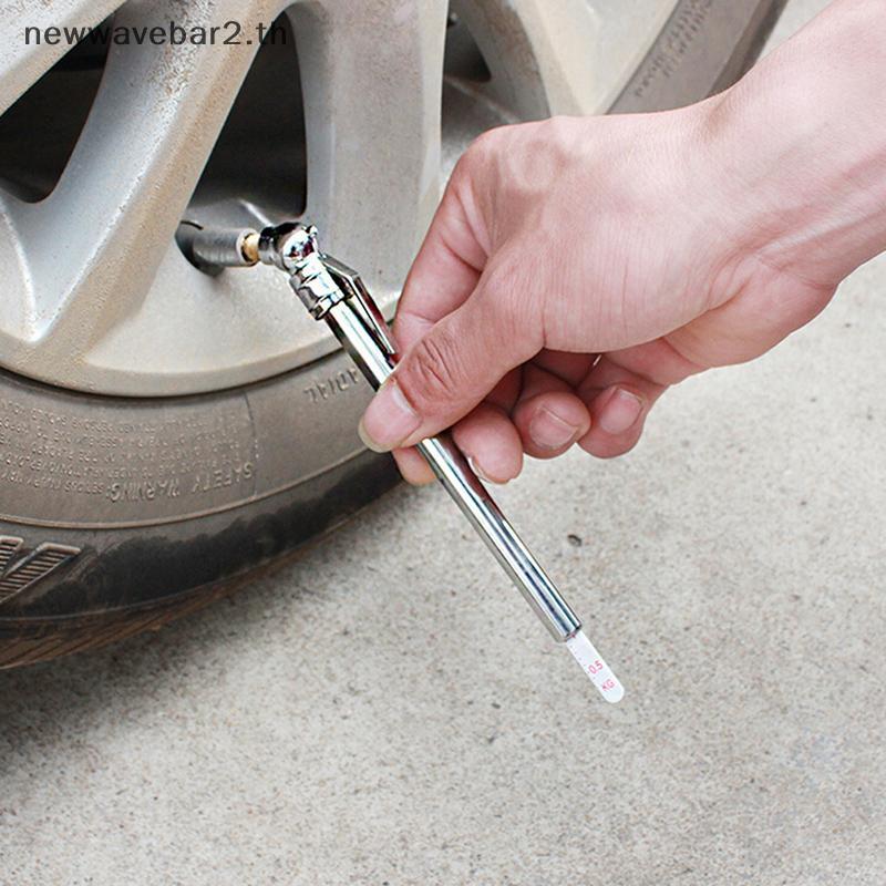 # waveba # Portable Auto Vehicle Car Motor Tyre Tyre Tyre Air Pressure Mini Test Meter Gauge Pen.