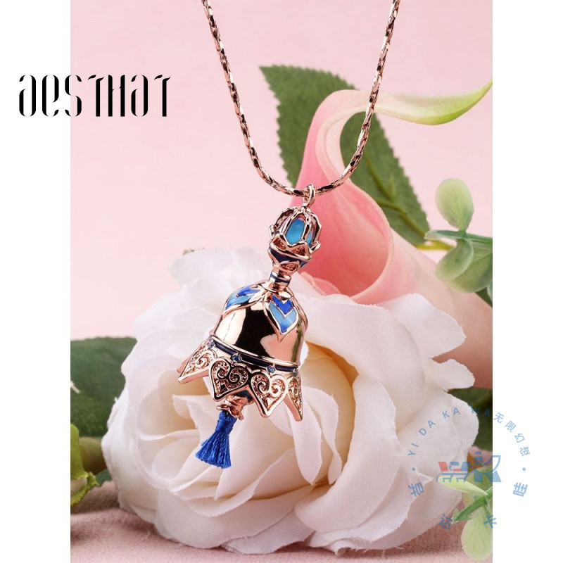 สินค้าที่ไม่ซ้ําใคร Wanderer เชี่ยวชาญใน Wusha Upstairs Holy Relic BJD เครื่องประดับสร้อยคอต่างหูระฆ