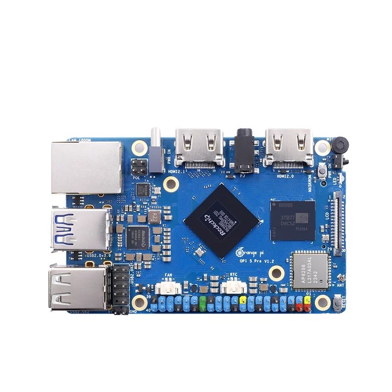 JY9O OrangePi5Pro บอร์ดพัฒนา RK3588S ชิป 4G/8G/16G หน่วยความจําเสริมความถี่หลักสูงสุด 2.4GHz Linux O