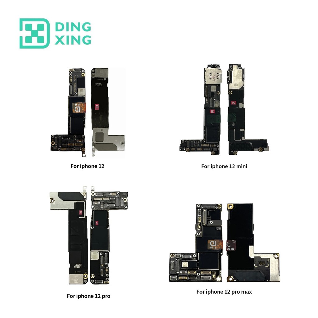 NIRQ เดิมปลดล็อคเมนบอร์ดสําหรับ iPhone 12 12 Pro 12mini 12 Pro Max Logic Board ไม่มี Face Id สําหรับ