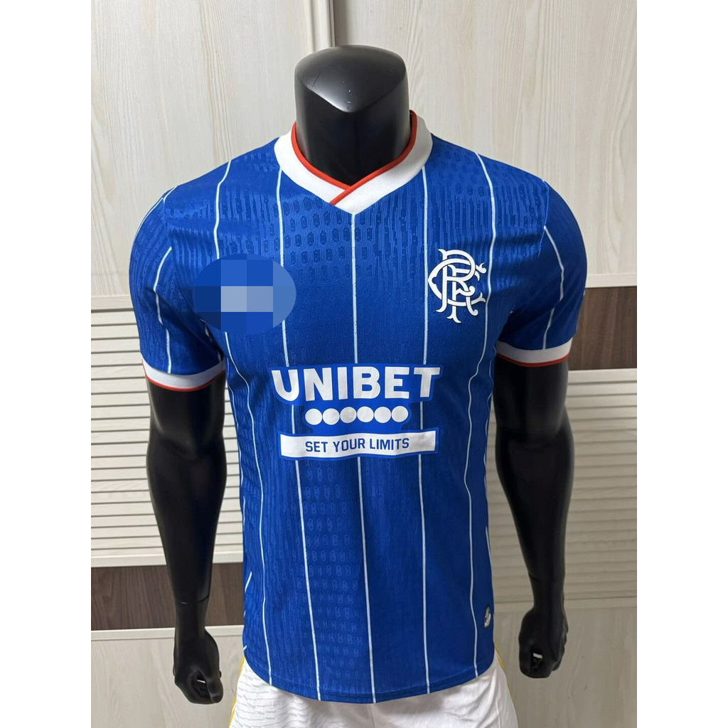 Player Version 2627 Rangers home Short Sleeve Jersey S-2XL