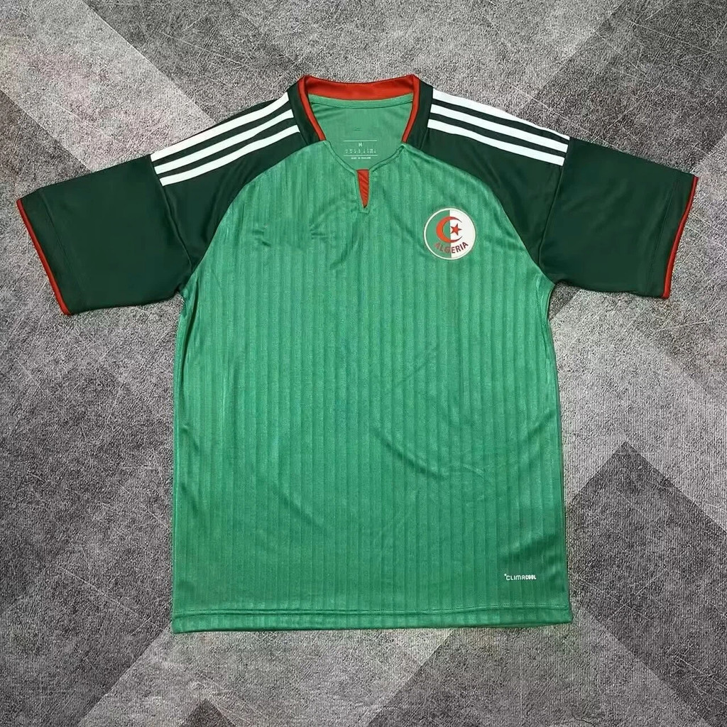 คุณภาพสูง 2026 Fan Version Algeria Jersey #7 เสื้อฟุตบอล Mahrez Home Away Thirs