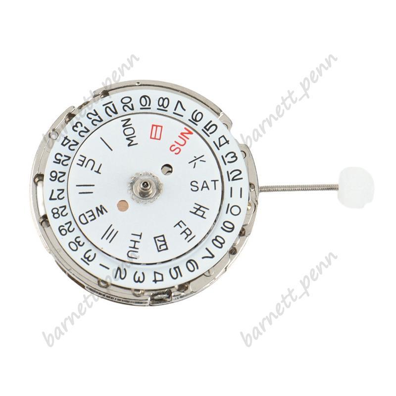 Miyota 8205 การเคลื่อนไหวนาฬิกาอัตโนมัติ 3 มือวันที่/วันปฏิทินคู่