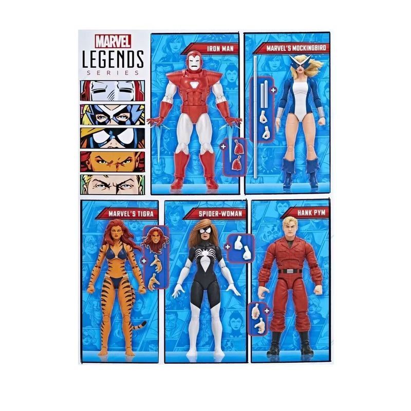 Hasbro Marvel Legends West Coast Avengers 5-Person Suit Tiger Ant-Man