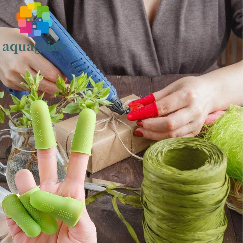 AQUAGLIDE Fingers ฝาครอบซิลิโคน 3 ชิ้น/5 ชิ้นชุดสําหรับทําอาหารทนความร้อนทนอุณหภูมิสูงครัวเครื่องมือ