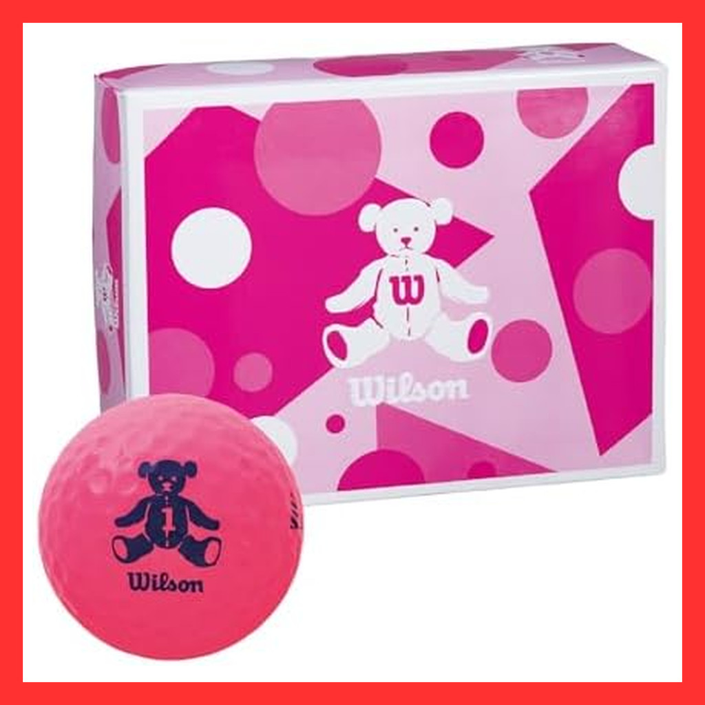 Wilson BEAR4 Golf Balls (12 balls per dozen) [Direct from japan]